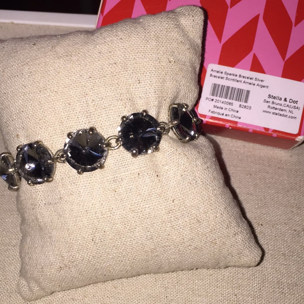 Stella and Dot Amelie Bracelet Silver